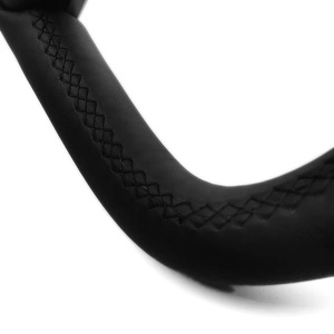 พวงมาลัยคาร์บอนไฟเบอร์รูปตัวยูสำหรับรถเทสล่า รุ่น 3 และรุ่น Y สไตล์รถแข่ง - Product Image 5