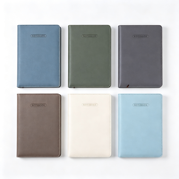 Coffret Cadeau Carnet A5 en Cuir PU avec Stylo 205*140mm 112 Feuilles Papier Ligné 80gsm Journal de Bureau Professionnel Cadeau d'Entreprise Vente en Gros
