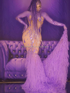 Boîte de nuit, tout-en-<span class=keywords><strong>un</strong></span>, Sexy, maille, filet pression, tout-en-<span class=keywords><strong>un</strong></span>, gland serré, Transparent, pour discothèque - Product Image 3