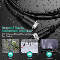 Cable de conexión de cabeza BMW de cabeza de aviación de 5/10/15m de alta calidad para monitor de pantalla de visualización montado en camión y cámara