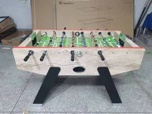 Promotion à bas prix personnalisée en usine Jeu de sport d'intérieur classique Table de football Table de football en bois de haute qualité Baby-foot standard - Product Image 4
