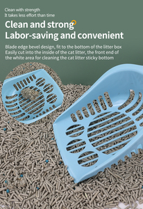 Pelle à litière en plastique pour chat, avec Logo personnalisé, vente en gros - Product Image 6