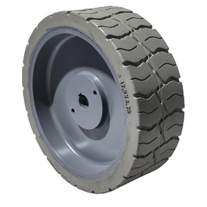 Fabricant directement en caoutchouc pneu solide roues non marquantes <span class=keywords><strong>12.5x4.25</strong></span> 4000278250 ensemble de roues <span class=keywords><strong>Haulotte</strong></span> Optimum nouveau - Product Image 1