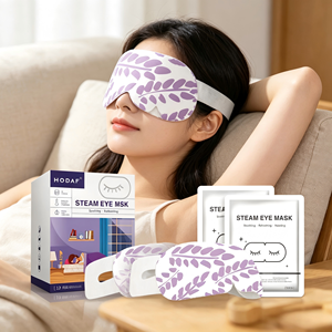 Masque oculaire chauffant OEM à la lavande <span class=keywords><strong>pour</strong></span> soulager et éliminer <span class=keywords><strong>les</strong></span> cernes - Product Image 1