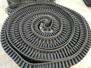 Sabuk pabrik nilon industri datar kualitas kinerja pertambangan mesin karet sabuk konveyor karet EP katun - Product Image 4