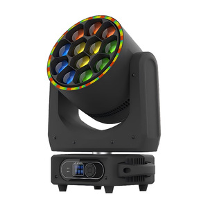 Luz móvil Jiechuang 12 Bee Eye de 40W con enfoque de color completo para iluminación de escenarios en bares, bodas y transmisiones en vivo. - Product Image 1