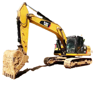 Excavadora de cadenas Caterpillar 323D2L usada en oferta, en buen estado de funcionamiento, excavadora de segunda mano de 20 toneladas con certificación CE y martillo hidráulico. - Product Image 1