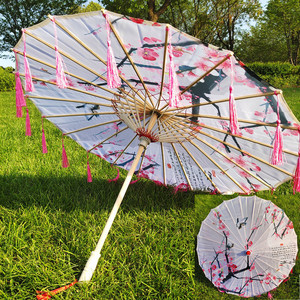 Trung Quốc cổ điển tre nhảy thủ công ô dù - Product Image 3