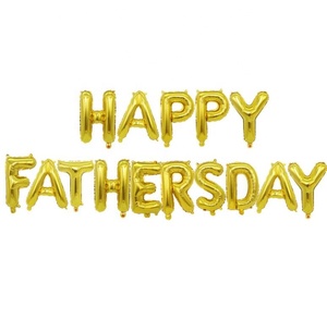 Ballons en aluminium or de 16 pouces pour fête des pères Bannière Nouvelles décorations de fête pour la fête des pères Meilleurs cadeaux pour <span class=keywords><strong>papa</strong></span> - Product Image 3