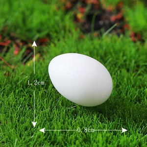 Artificial <strong>Bird's</strong> <strong>Nest</strong> Rattan Birdhouse <strong>Bird</strong> Eggs Miniature Easter Decorations Mini Garden Accessory Home Decor - Product Image 6