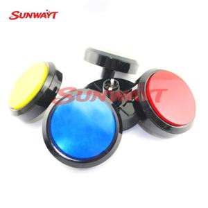Botón Pulsador Redondo Grande de 100 mm con Cubierta Plana y LED para Máquinas de Juegos Arcade - Product Image 4
