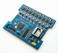 Diseño Independiente Oszer, Pruebas Completas Internas, Fabricación de Prototipos de PCBA LED, Capacidad de Fabricación, ATMEGA8A35, 1 oz de Grosor de Cobre, RGB