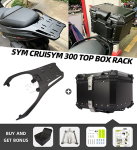 Portapacchi e Supporti per Bauletto per Moto <span class=keywords><strong>Sym</strong></span> Cruisym 300 <span class=keywords><strong>Joymax</strong></span> 300 in Lega di Alluminio - Product Image 2