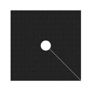 Manta Antihierbas de Polipropileno No Tejido, la Más Vendida, con Alta Permeabilidad al Agua, Negra, 0.8m*0.8m, 12-24 Meses - Product Image 1