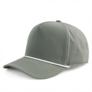 Unisex Custom Made 6-Panel Baseball <b>Cap</b> With White Trim Fitted Design Casual Spring <b>Summer</b> Wear - Product Image 1