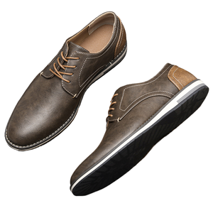 Chaussures décontractées sportives pour hommes, grandes tailles, colorées, respirantes, antidérapantes, amortissantes, à lacets, en PU/artificiel - Product Image 1