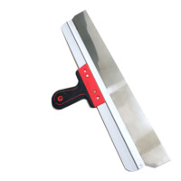 Spatule/Racloir à Enduire Professionnel en Acier Inoxydable 50cm avec Poignée Ergonomique pour le Marché Européen