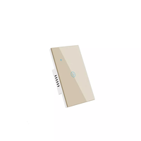Interrupteur intelligent Tuya standard US, télécommande, Wi-Fi, pour chauffe-eau, tactile, compatible avec Alexa et Google Home