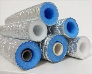 Pipa Insulasi Busa PE Aluminium, Bahan Insulasi untuk AC dan Pendinginan