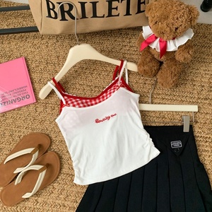 Viviblook Z529TP01 2025 Spicy Girl camisola Chaleco con cojín en el pecho chaleco Crop Top para mujer ropa Sexy Top - Product Image 5