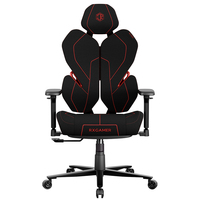 Chaise de jeu pivotante avec accoudoirs 5D, vérin à gaz 4 positions et hauteur réglable – Confortable pour le bureau à domicile et l'e-sport