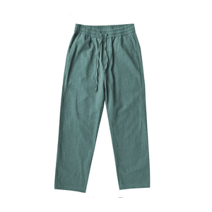 Pantalones de punto ligeros para hombre, para todas las estaciones, tela de peso medio, para estar en casa o en interiores, cómodos y versátiles, para todo el año - Product Image 1