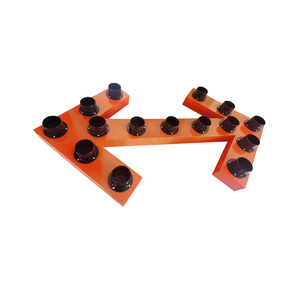 Avertissement directionnel ambre à montage en surface Sécurité routière Chevron Trafic Flèche clignotante portable Signe Led - Product Image 1