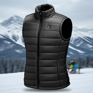 Gilet chauffant pour homme, batterie électrique 16000 mAh, 8 zones, 3 niveaux, modèle pour sports d'hiver en plein air - Product Image 2