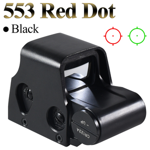 553 558 Red/Green Dot Holographic Sight chiến thuật phản xạ quang học có thể điều chỉnh độ sáng cho săn bắn chụp nhỏ gọn phạm vi - Product Image 1