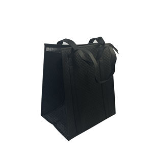 Grand sac isotherme isothermique pliable, pièces, non tissé, personnalisé, feuille d'aluminium isolé pp, pour pique-nique - Product Image 5