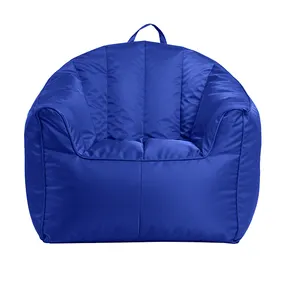 Venta al por mayor de fábrica impermeable y suave perezoso nylon beanbag silla cubierta silla grande sofá salón Bean Bag cubierta