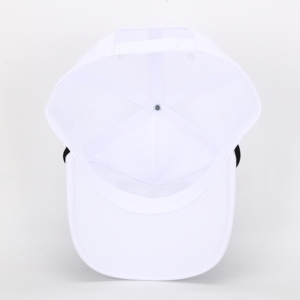 Gorra de béisbol unisex personalizada de 5 paneles, semirrígida, de poliéster suave, estilo urbano, con logo bordado y cuerda, característica de tela común. - Product Image 6