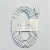 Cable de Carga Rápida USB C a USB C para Teléfono Móvil Samsung S23 S24 S25 Ultra, Cable de Carga Tipo C PD de 1.8M para Cargador Samsung