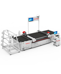 Máquina de Corte Oscilante de Gran Tamaño para Producción de Cuero con Sistema Automático de Anidamiento de Cuero - Product Image 4