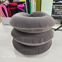 Attelle de soutien cervicaux gonflable en PVC avec tissu floqué FSPG, réglable, pour traction et massage du cou