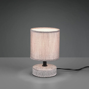 Lampe de table en céramique 1xe14, ip20, couleur marron, idéale pour la décoration intérieure et l'ambiance. - Product Image 3