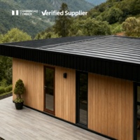 Revêtement mural en bois imperméable et résistant pour les maisons aux climats difficiles, les bâtiments côtiers et les projets de décoration extérieure