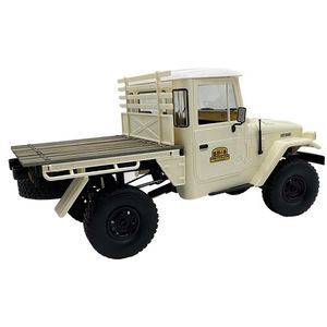 Camioneta Todoterreno RC Militar a Escala 1/16, WPL C44 4WD, Motor con Escobillas, Control Proporcional 2.4G, Kit de Batería con Carga USB - Product Image 3
