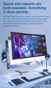 Ordinateur tout-en-un I3 I5 I7 I9 Ordinateur de bureau Ordinateur de bureau 27 pouces pour la maison et le bureau Édition - Product Image 6