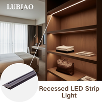 Bande lumineuse LED encastrée personnalisée pour armoire de luxe, bibliothèque, éclairage intérieur, fabricant OEM ODM YB1005-43