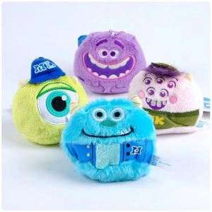Porte-clés en peluche monstre dessin animé à un œil, mignon, petite poupée, pour étudiants, accessoires de sac, idéal pour les articles ménagers divers - Product Image 3