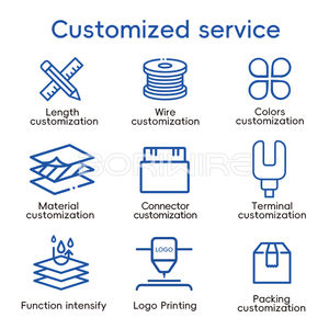 سلك توصيل Weipu ثنائي الأطراف XT-60، سلك توصيل لصندوق الفيوزات، تخصيص أسلاك التوصيل - Product Image 5