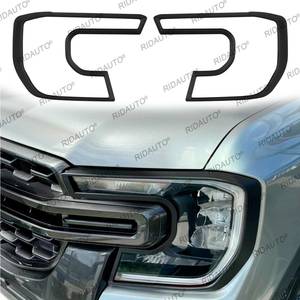 สติกเกอร์ป้องกันไฟหน้า LED สำหรับ <span class=keywords><strong>FORD</strong></span> RANGER <span class=keywords><strong>2022</strong></span> 2023 2024 2025 <span class=keywords><strong>EVEREST</strong></span> ไม่มีโลโก้ - Product Image 2