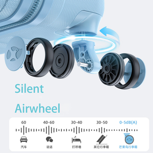 Set di <span class=keywords><strong>Valigie</strong></span> MGB 3 Pezzi 20 24 28 Pollici, Trolley Rigido in PC con Ruote Girevoli, Bagaglio da Viaggio Rosa - Product Image 5