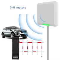 Sistema de Control de acceso de estacionamiento Tengda Uhf Rfid de larga distancia 6m RS232 WG relé TCP/IP UHF Lector independiente controlador incorporado