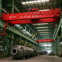 Pont roulant à double poutre de type LH avec palan électrique, capacités de levage 6M, 9M, 12M, 18M, 10/3 tonnes, 16/3 tonnes, 20/5 tonnes, 32/5 tonnes