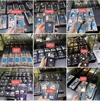 Jual LCD Langsung dari Pabrik untuk Samsung S20+ S21 S22 S23 S23+ Ultra FE 5G Dengan Frame Layar Display S8 S9 S10 Pantallas
