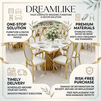 Chaises de salle à manger élégantes et durables en acier inoxydable avec revêtement en cuir PU pour hôtels, banquets et événements de mariage (vente en gros)