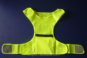 Sports de plein air <span class=keywords><strong>Gilet</strong></span> de sécurité réfléchissant <span class=keywords><strong>jaune</strong></span> pour la course à pied Cyclisme Marche <span class=keywords><strong>Jaune</strong></span> Léger - Product Image 5