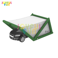 Housse de voiture joyeuse, tente pliante de garage gonflable portable pour l'extérieur, tente de garage pliable